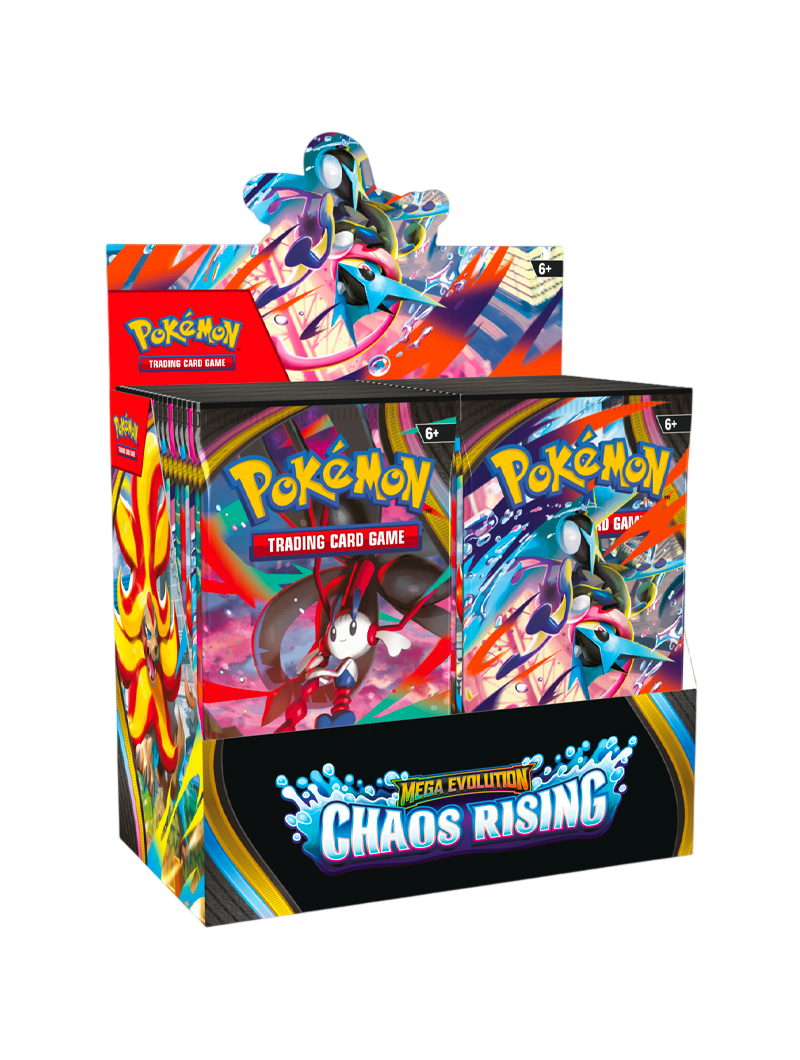 Pokémon TCG - Booster box Chaos Rising (Ingles & Español)