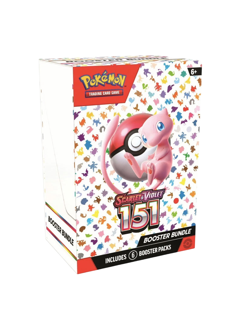 Booster Bundle Pokémon 151 SV3.5 Kanto Originales Escarlata Púrpura Inglés
