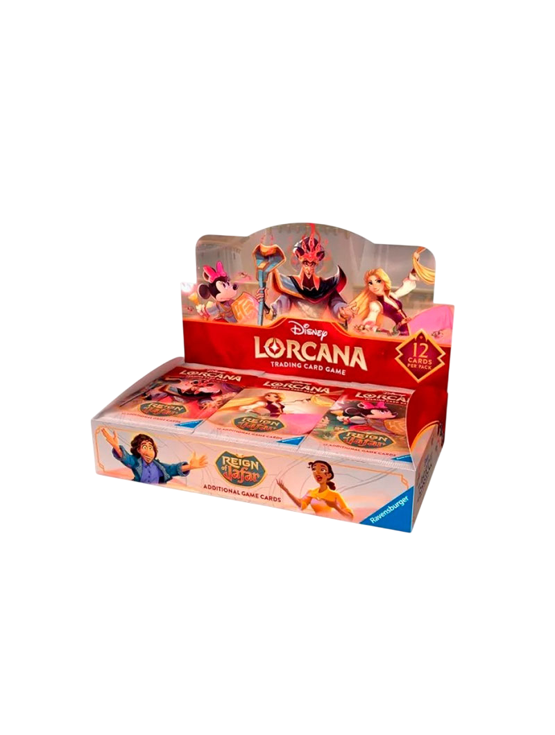 Booster Box Reign of Jafar 24 Sobres Set 8 Disney Lorcana TCG Inglés
