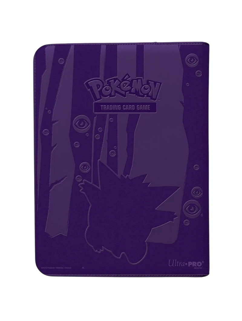 Carpeta PRO Binder Ultra Pro Elite Gengar 9 Bolsillos Cremallera Pokémon
