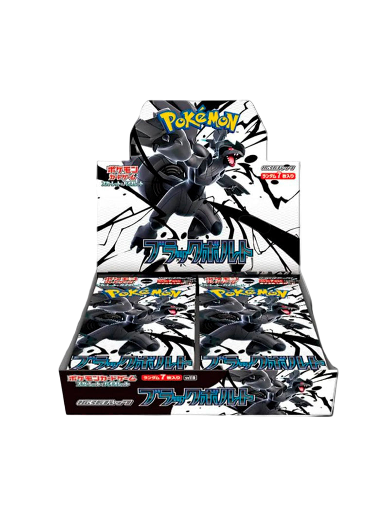 Pokémon TCG - Black Bolt Booster Box (Japonés)