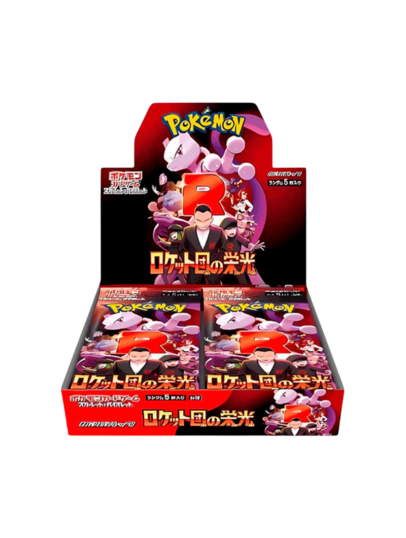 Booster Box Pokémon TCG Glory of Team Rocket SV10 Japonés Giovanni Mewtwo
