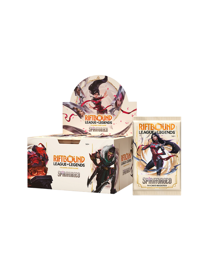 Booster Box Riftbound League of Legends SpiritForged 24 Sobres Inglés

