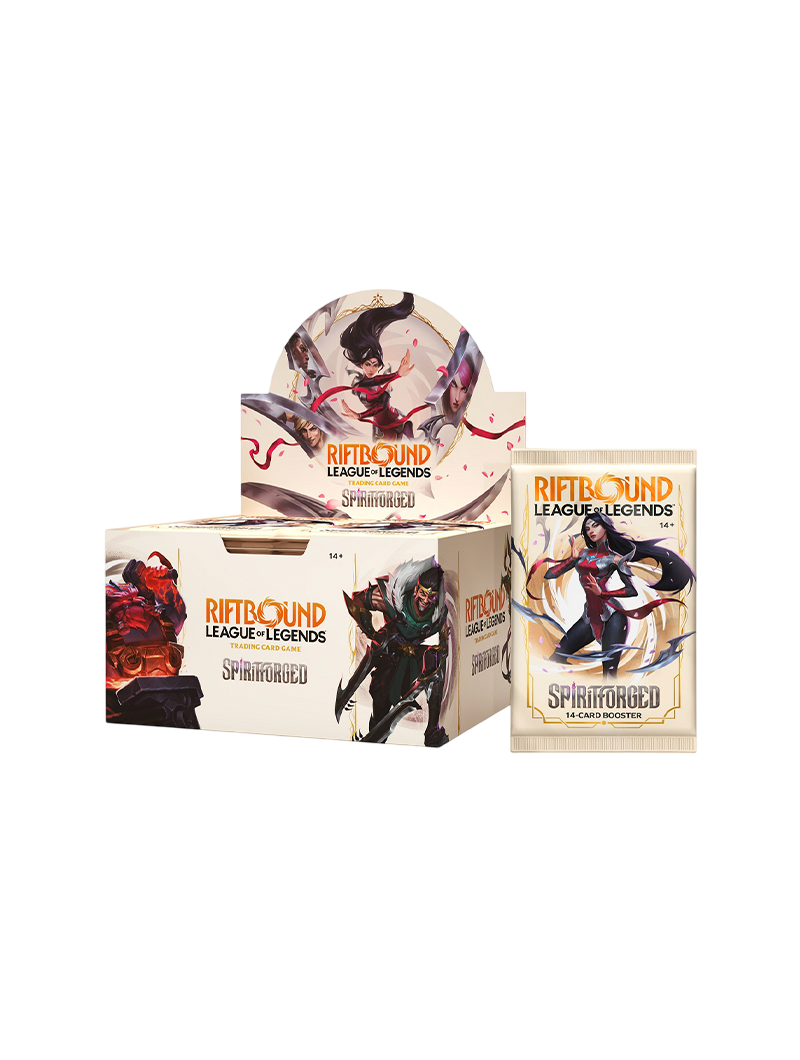 Booster Box Riftbound League of Legends SpiritForged 24 Sobres Inglés
