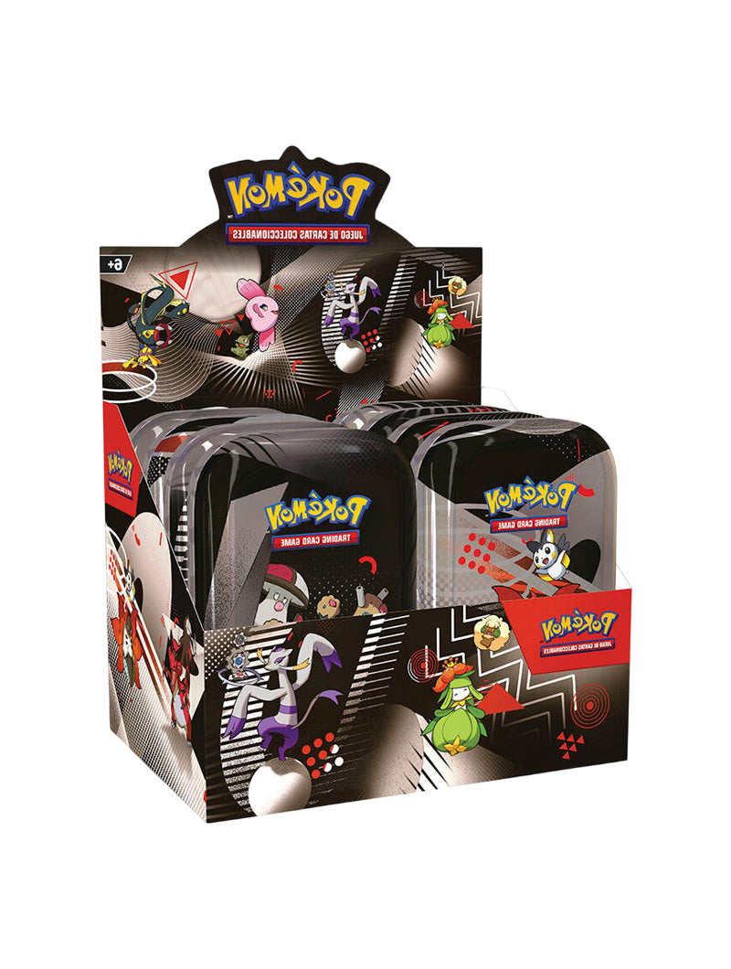 Mini Tin Pokémon TCG Unova Black Bolt White Flare Español
