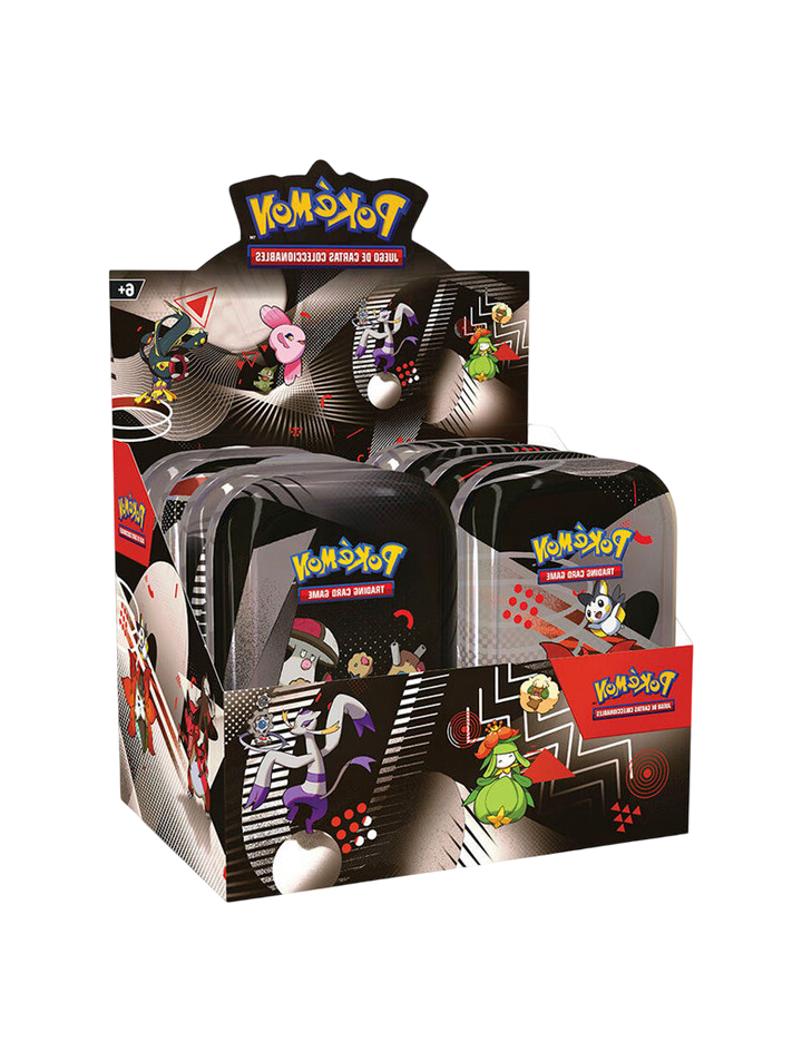 Mini Tin Pokémon TCG Unova Black Bolt White Flare Español

