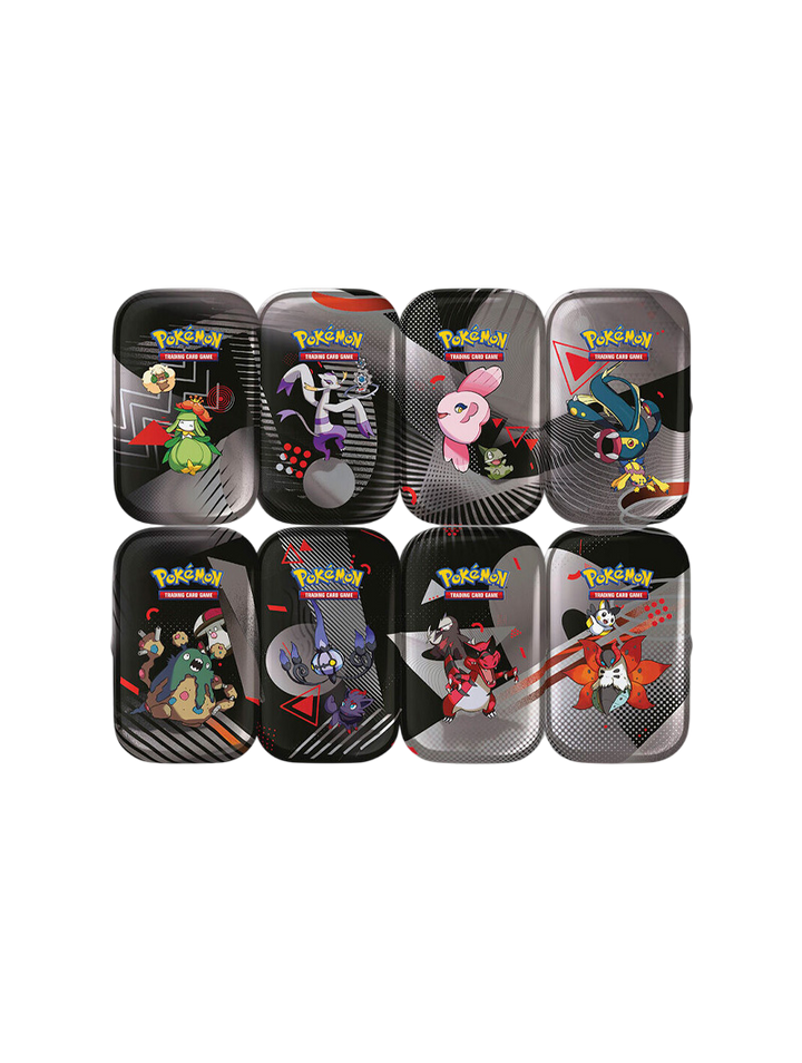 Mini Tin Pokémon TCG Unova Black Bolt White Flare Español
