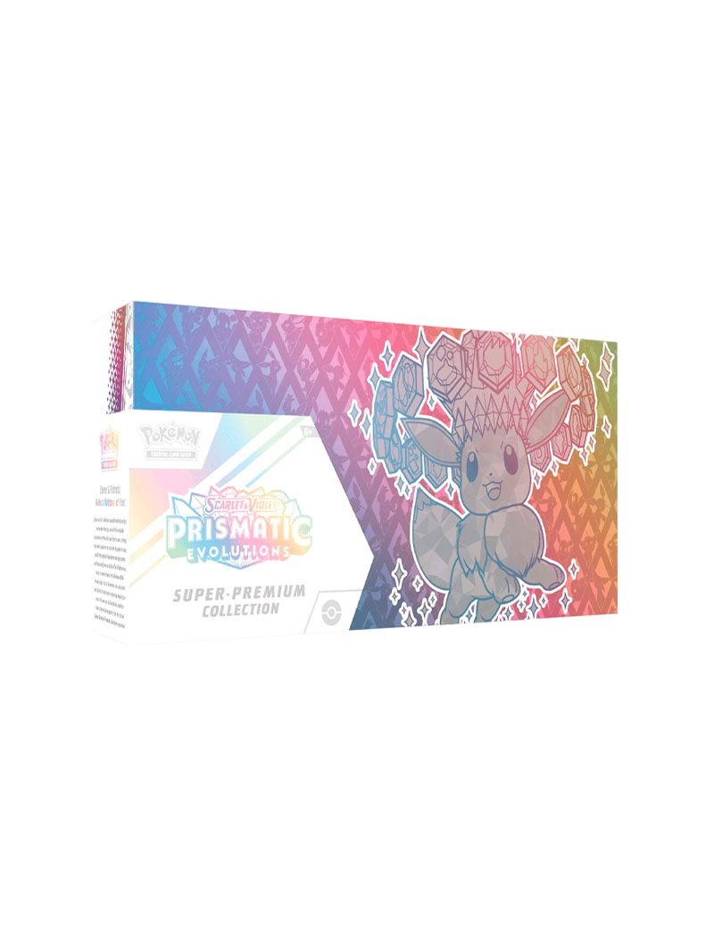 Super Premium Collection Pokémon Evoluciones Prismáticas SV8.5 Eevee Eeveelutions Español