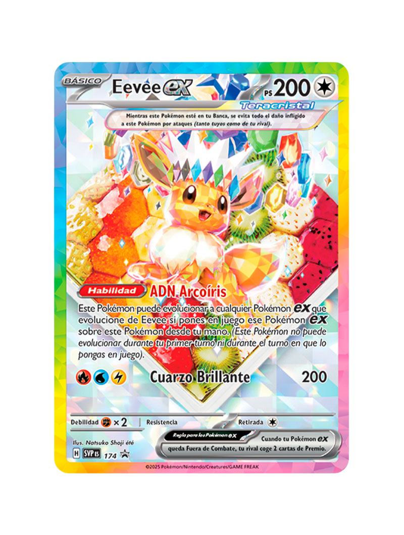 Super Premium Collection Pokémon Evoluciones Prismáticas SV8.5 Eevee Eeveelutions Español