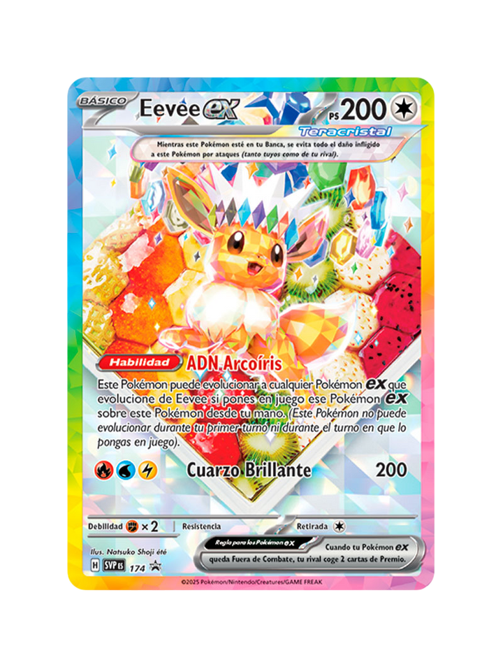 Super Premium Collection Pokémon Evoluciones Prismáticas SV8.5 Eevee Eeveelutions Español