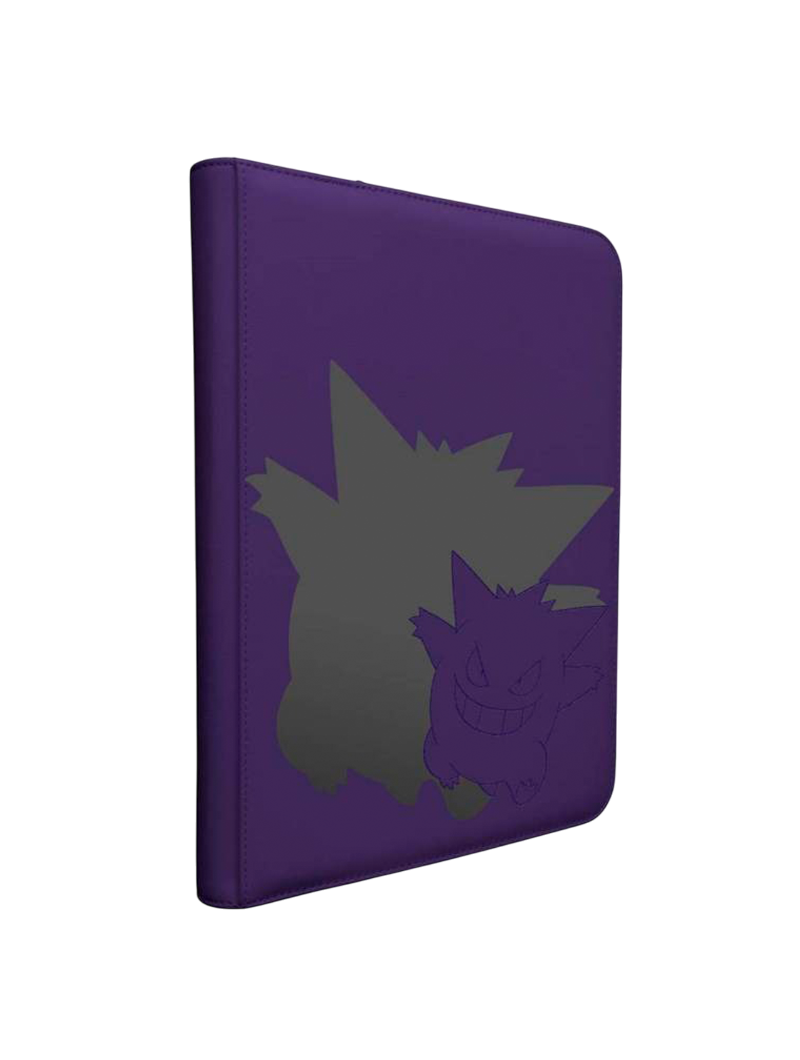 Carpeta PRO Binder Ultra Pro Elite Gengar 9 Bolsillos Cremallera Pokémon
