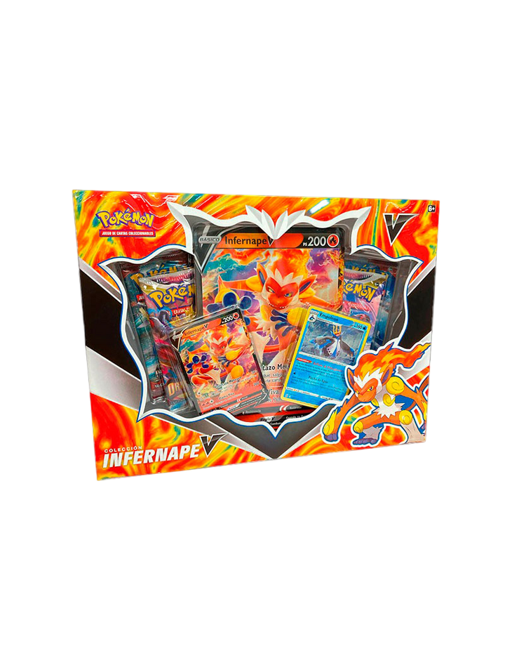 Infernape V Collection Box Pokémon TCG Espada Escudo Español