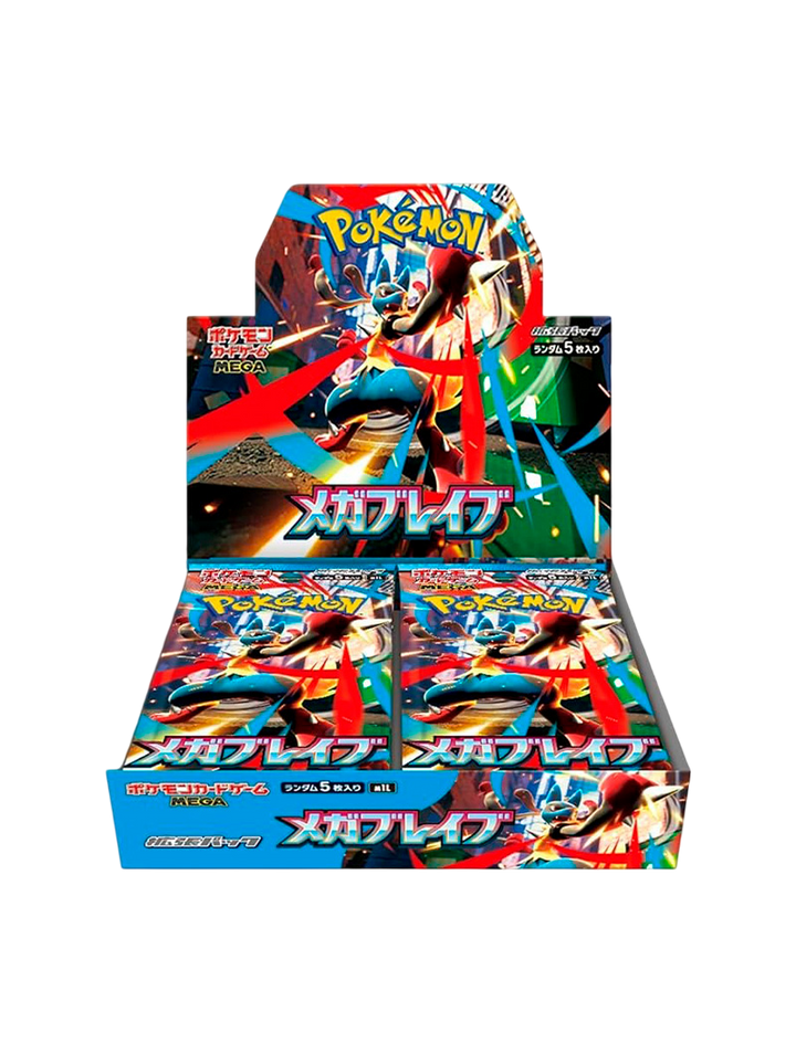 Booster Box Pokémon TCG Mega Brave Japonés M1L
