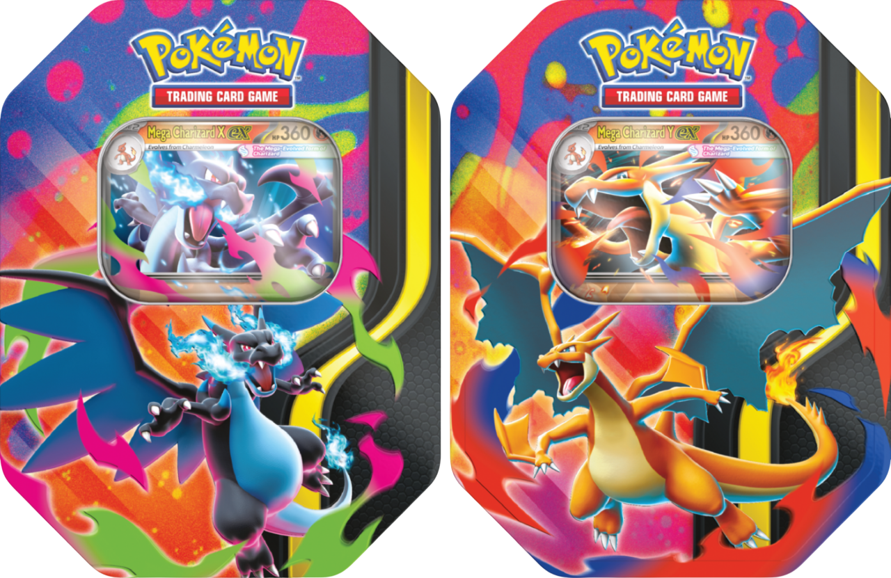 Pokémon TCG - Mega Charizard EX Tins (Español)