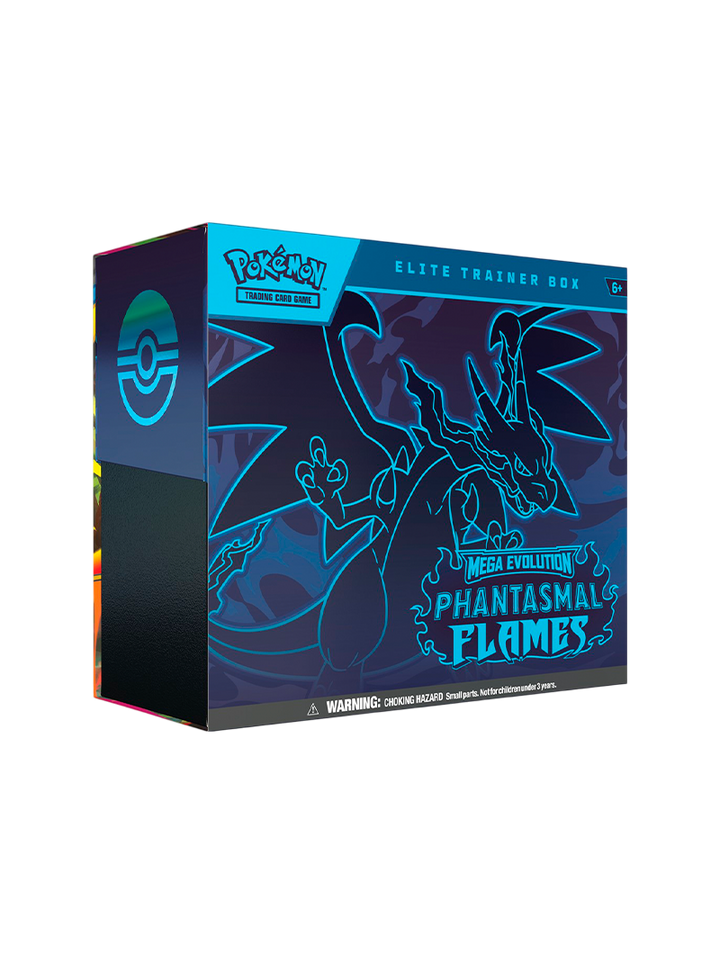 Elite Trainer Box Pokémon TCG Phantasmal Flames Mega Evolution Español
