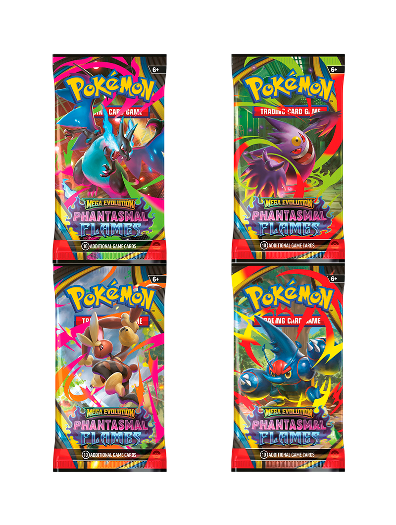 Sobres Pokémon Phantasmal Flames Mega Evoluciones
