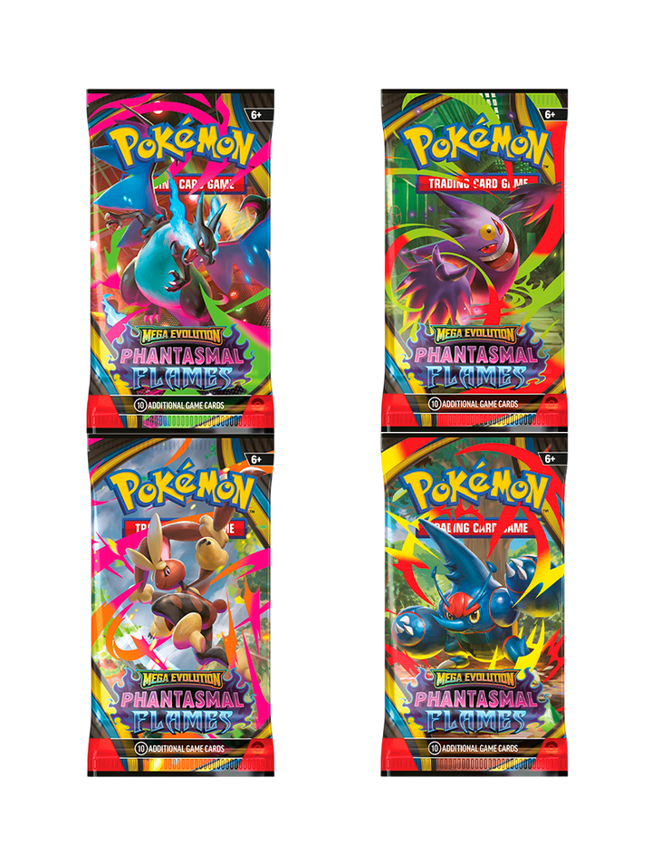 Sobres Pokémon Phantasmal Flames Mega Evoluciones
