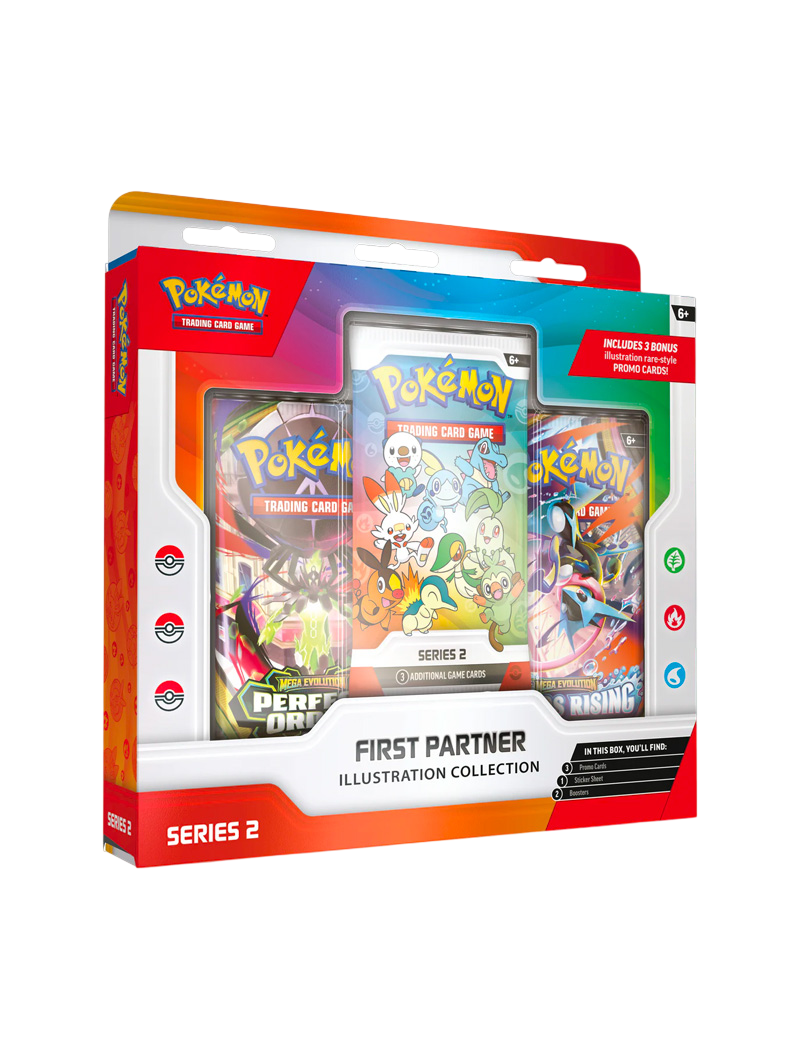 Pokémon TCG - First Partners Illustration Collection - Series 2 - 30th Anniversary (Ingles & Español)