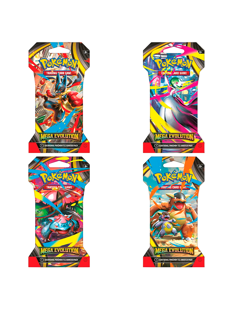 Blister 1 Sobre Pokémon TCG Mega Evolution Español
