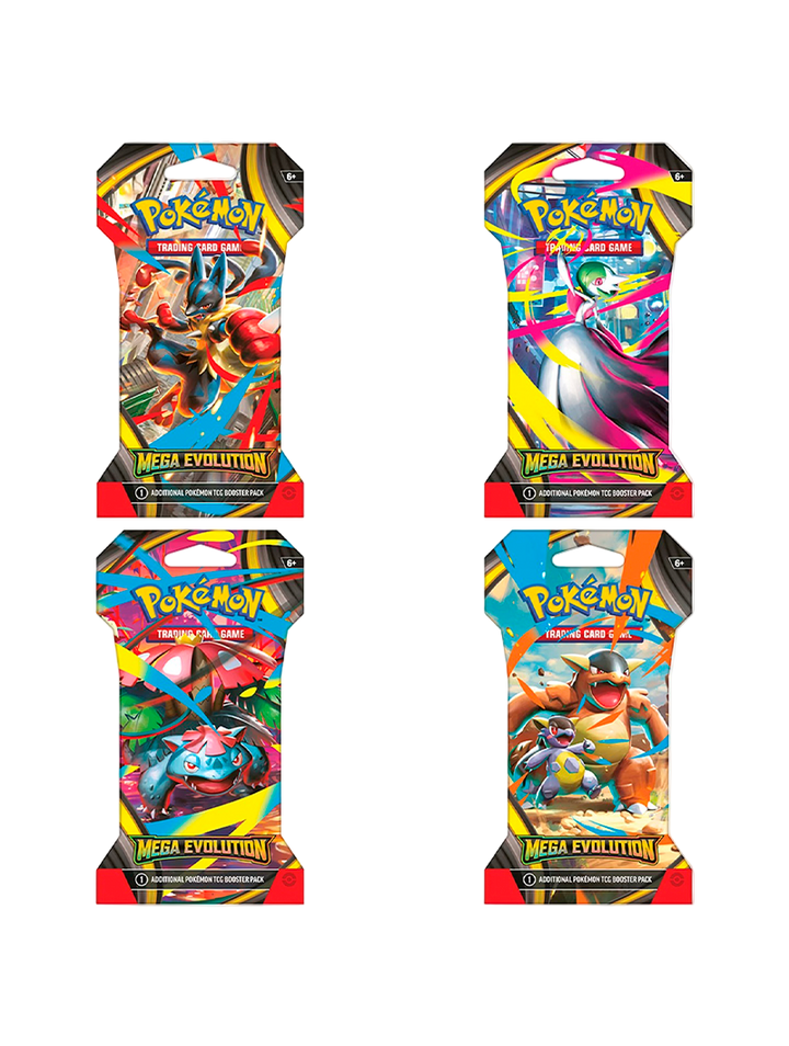 Blister 1 Sobre Pokémon TCG Mega Evolution Español
