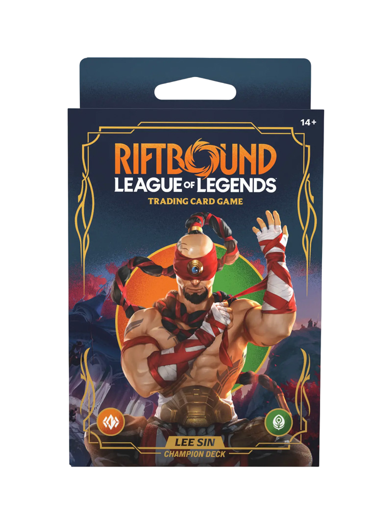 Riftbound League of Legends - Origins Champion Deck Lee Sin (Inglés)