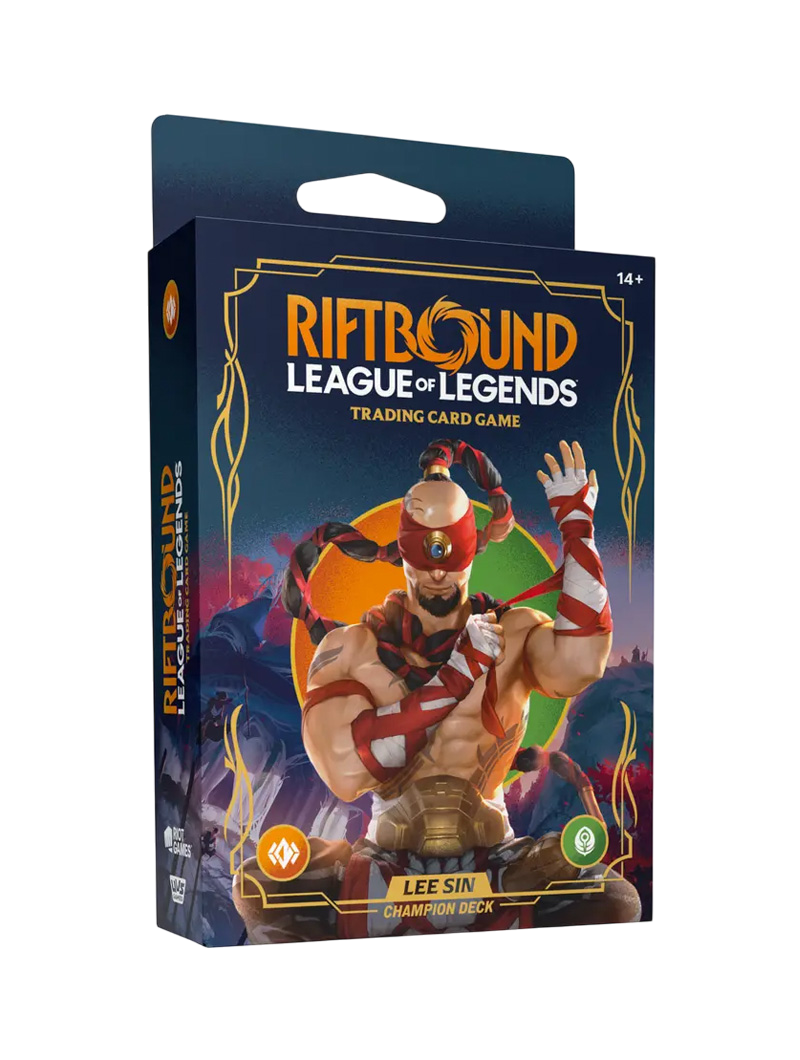 Riftbound League of Legends - Origins Champion Deck Lee Sin (Inglés)