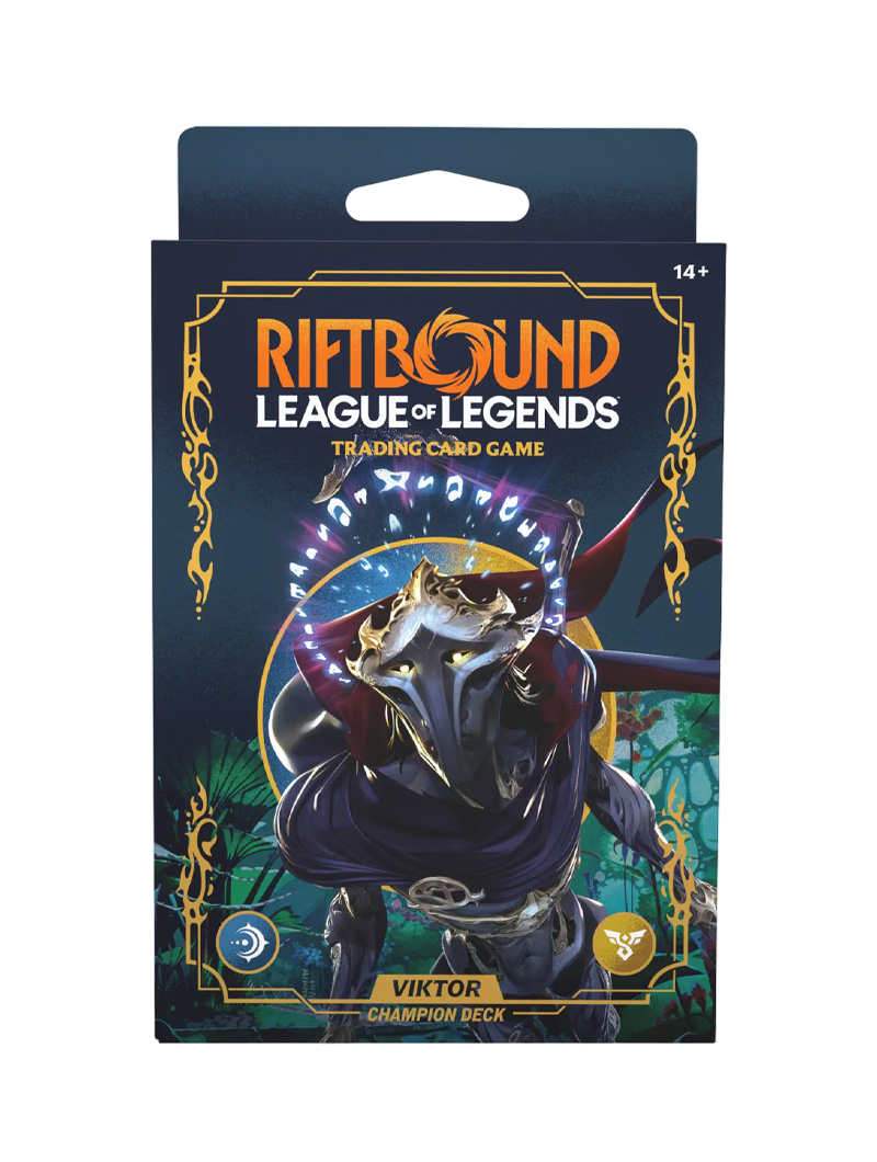 Champion Deck Viktor Riftbound Origins League of Legends TCG Inglés
