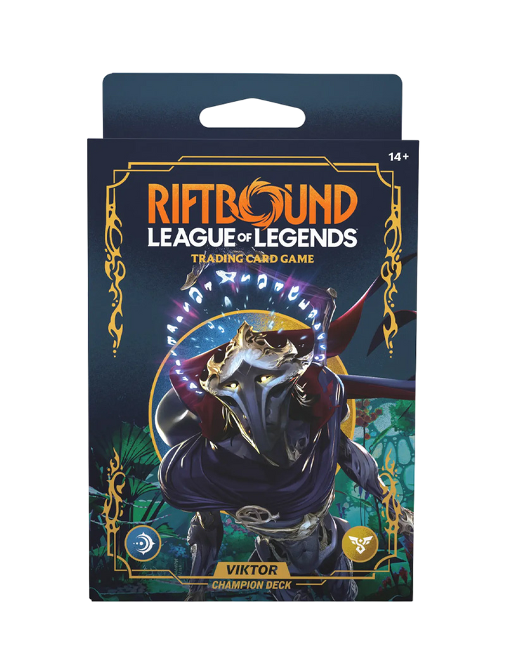 Champion Deck Viktor Riftbound Origins League of Legends TCG Inglés

