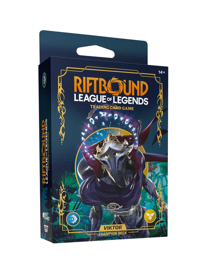 Champion Deck Viktor Riftbound Origins League of Legends TCG Inglés
