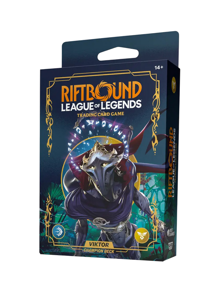 Champion Deck Viktor Riftbound Origins League of Legends TCG Inglés
