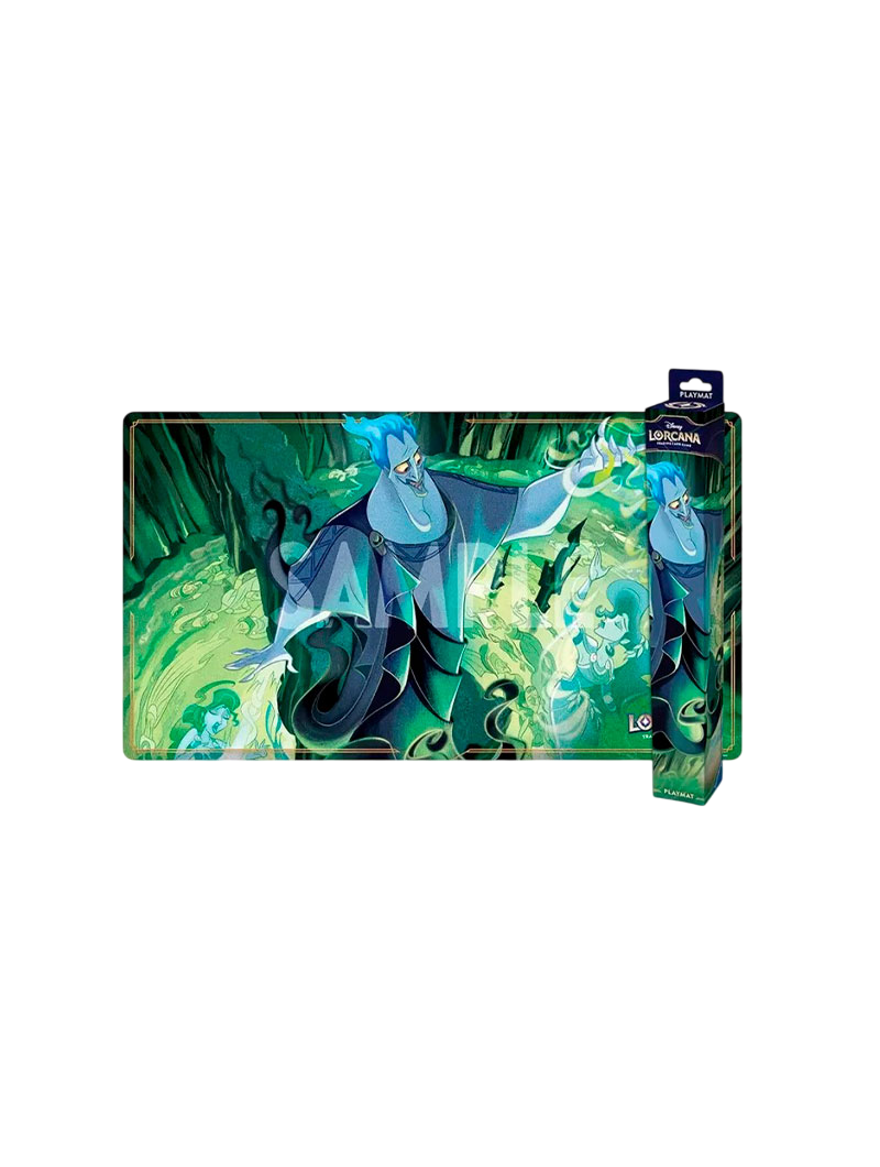 Playmat Hades Double Dealer Reign of Jafar Set 8 Disney Lorcana TCG
