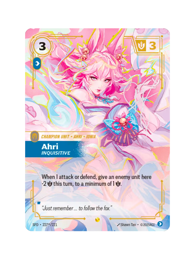 Riftbound League of Legends - SpiritForged Slim Booster (Chino)