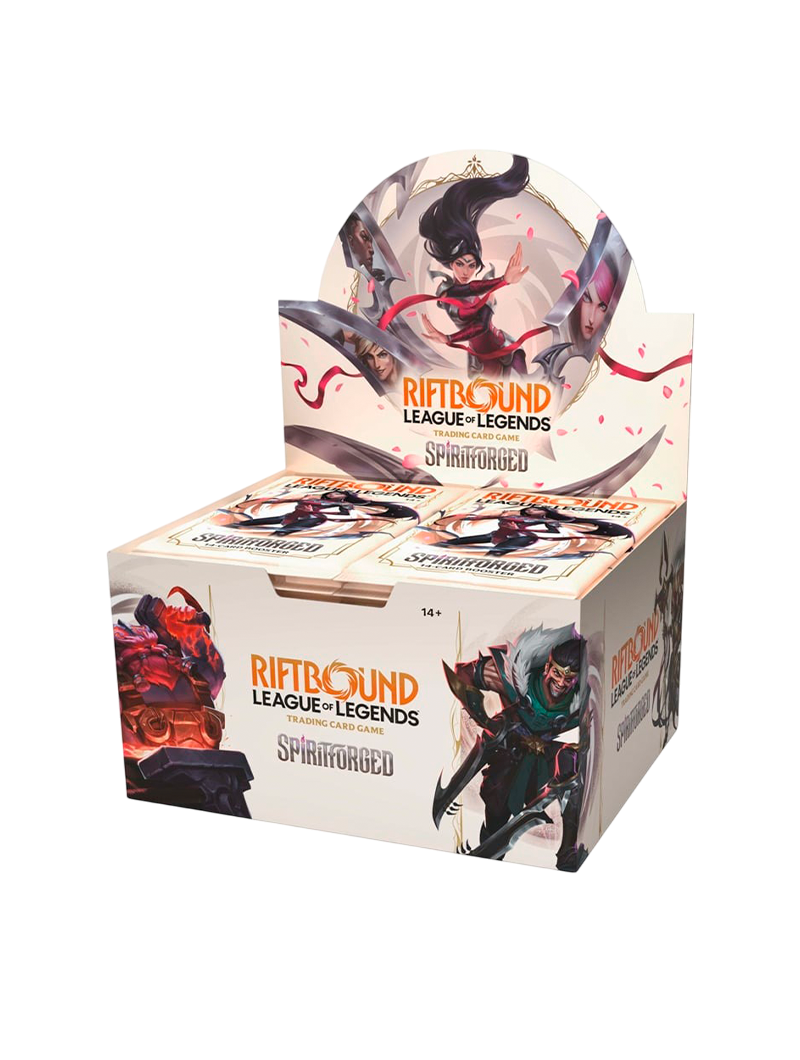 Booster Box Riftbound League of Legends SpiritForged 24 Sobres Inglés
