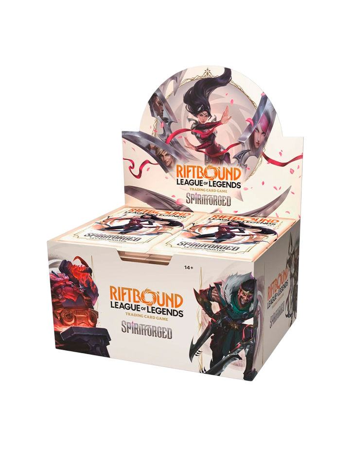 Booster Box Riftbound League of Legends SpiritForged 24 Sobres Inglés
