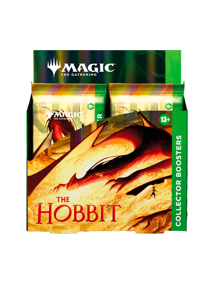 Magic The Gathering The Hobbit Collector Booster Box 12 sobres Smaug Gleaming Gold Bilbo Gandalf enanos inglés agosto 2026
