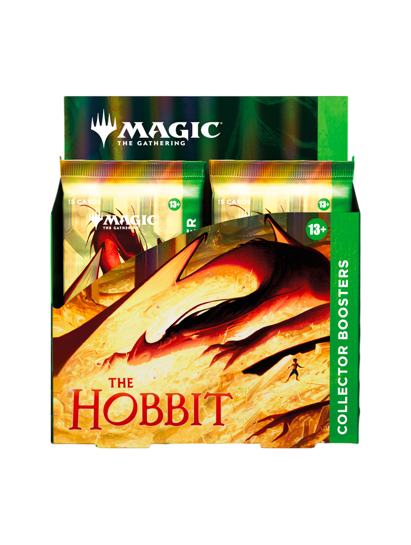 Magic The Gathering The Hobbit Collector Booster Box 12 sobres Smaug Gleaming Gold Bilbo Gandalf enanos inglés agosto 2026
