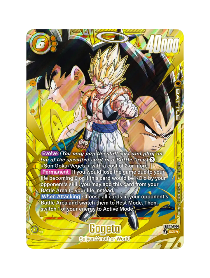GOGETA AMARILLO FB09