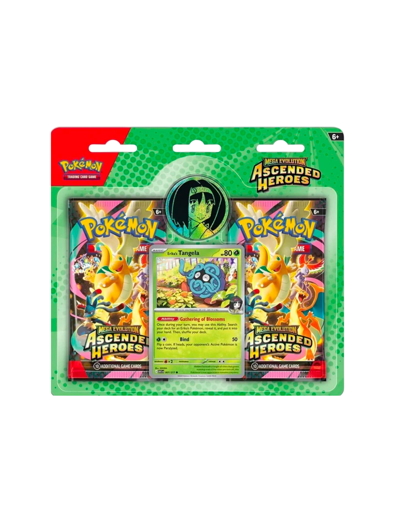 Pokémon TCG - Blister 2 Sobres Enhanced Héroes Ascendentes (Español)