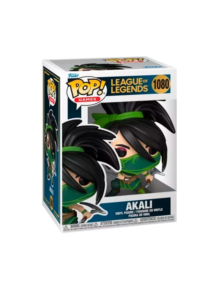 Funko POP Games Akali 1080 League of Legends Figura Vinilo Coleccionable
