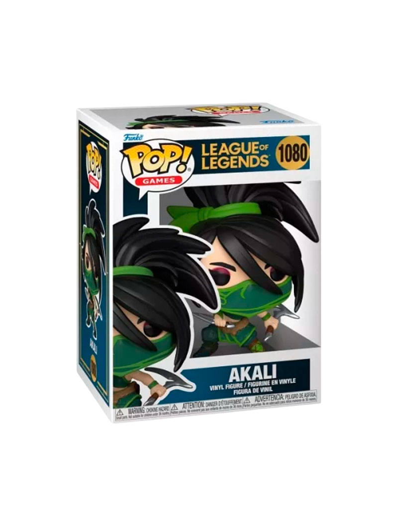 Funko POP Games Akali 1080 League of Legends Figura Vinilo Coleccionable
