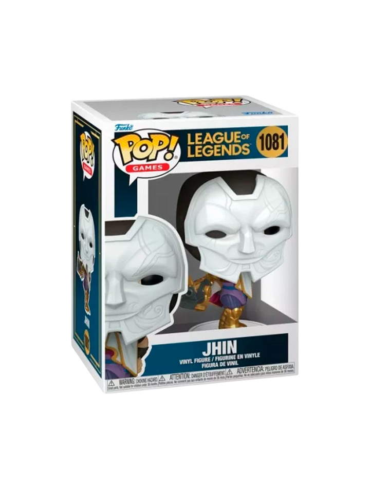 Funko POP Games Jhin 1081 League of Legends Figura Vinilo Coleccionable
