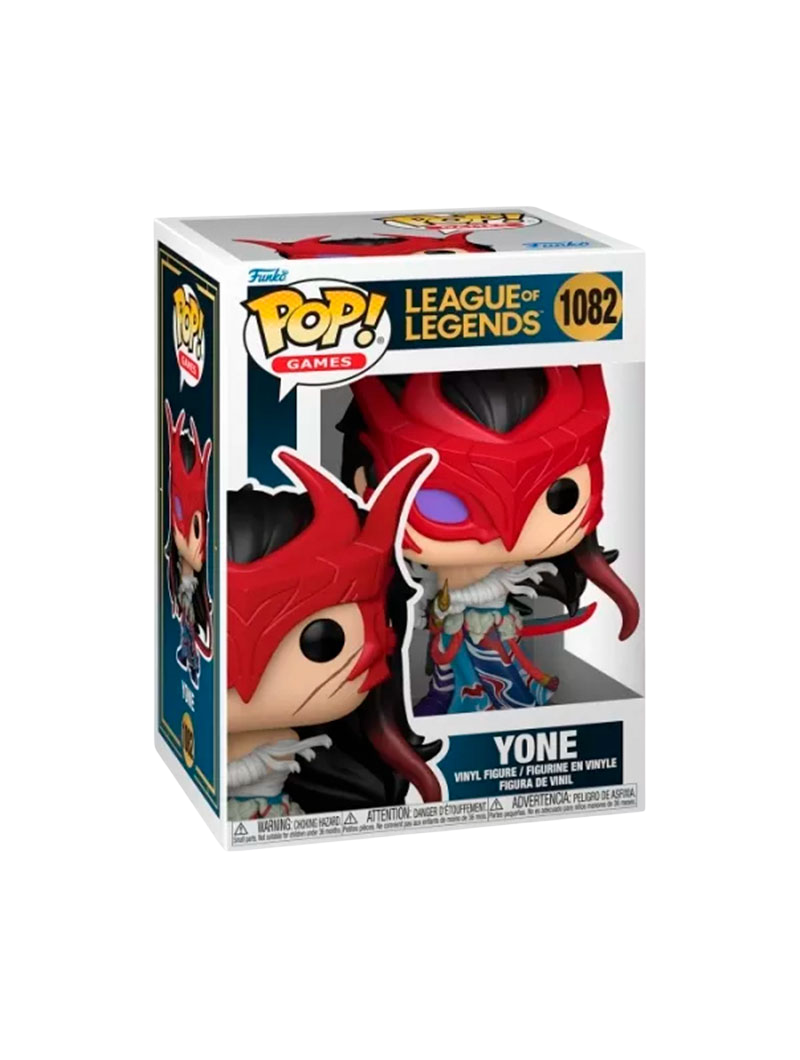 Funko POP Games Yone 1082 League of Legends Figura Vinilo Coleccionable
