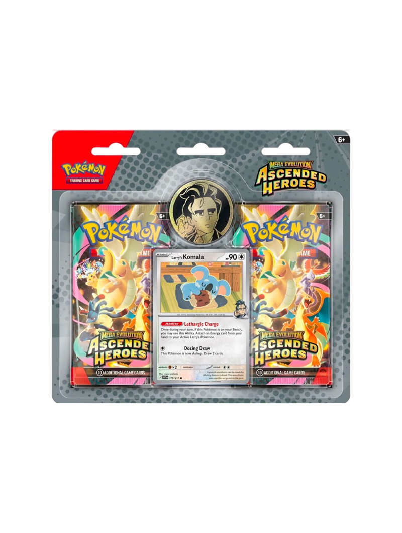 Pokémon TCG - Blister 2 Sobres Enhanced Héroes Ascendentes (Español)