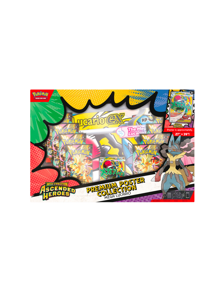 Pokémon TCG Mega Gardevoir ex Premium Poster Collection (Ascended Heroes)