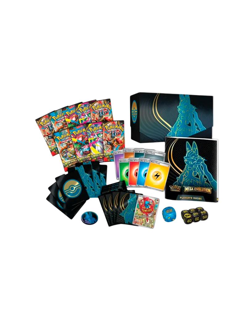 Pokémon TCG - Elite Trainer Box Lucario Mega Evoluciones (Español)