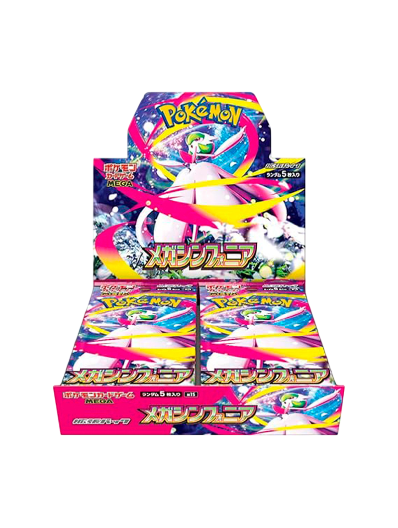 Booster Box Pokémon TCG Mega Symphonia Japonés M1S

