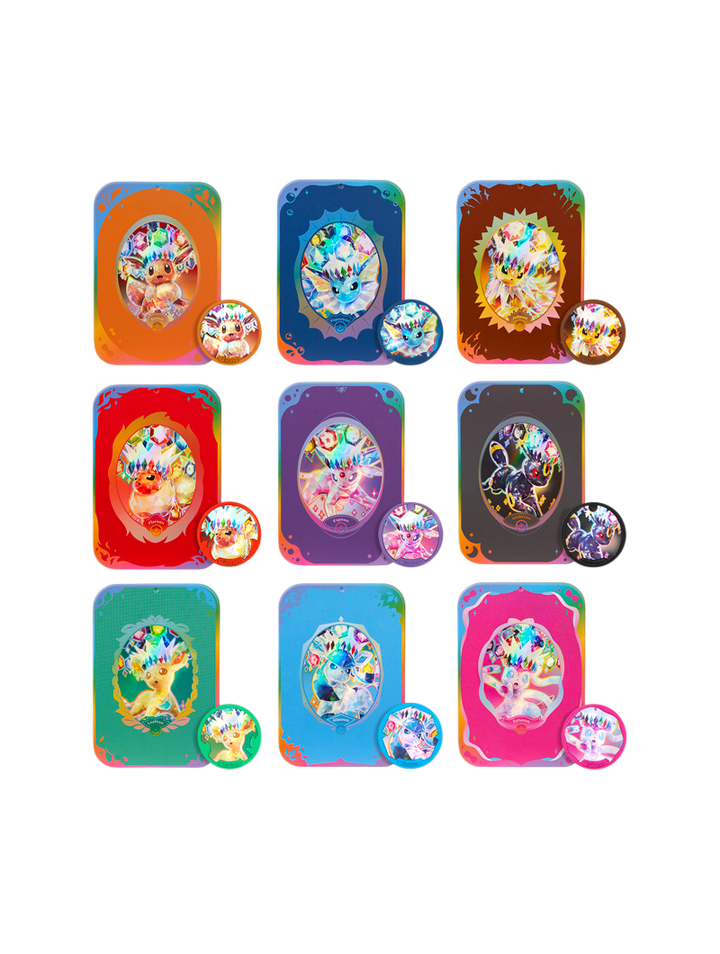 Pokémon TCG Terastal Grand Gathering Collector Accessory Box Eeveeluciones 9 diseños accesorios temáticos chino simplificado junio 2026
