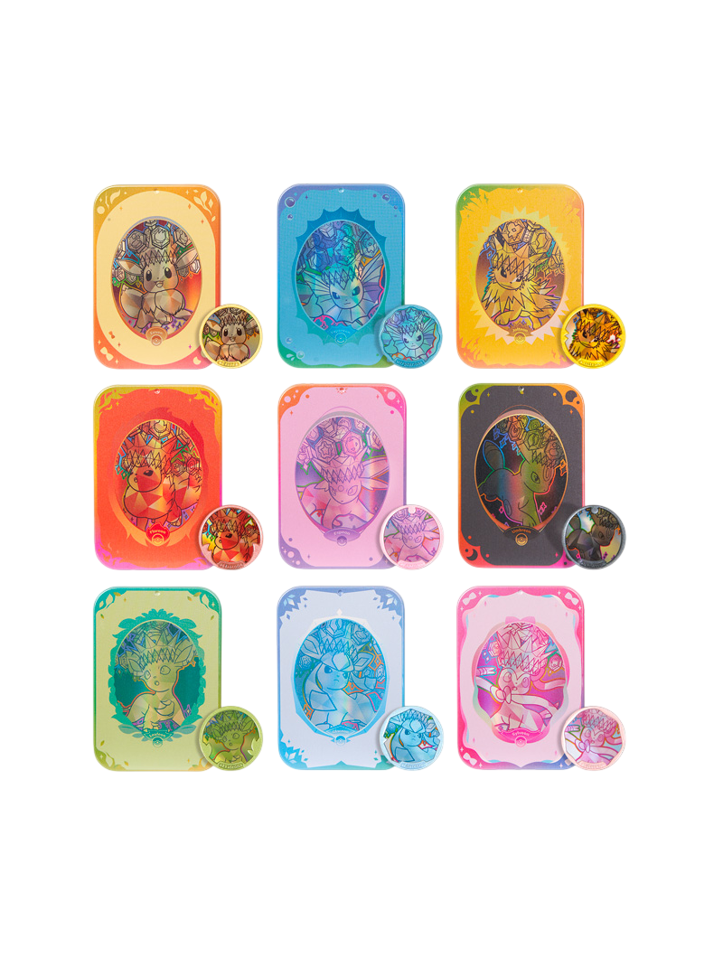 Pokémon TCG Terastal Grand Gathering Collector Accessory Box Eeveeluciones 9 diseños accesorios temáticos chino simplificado junio 2026
