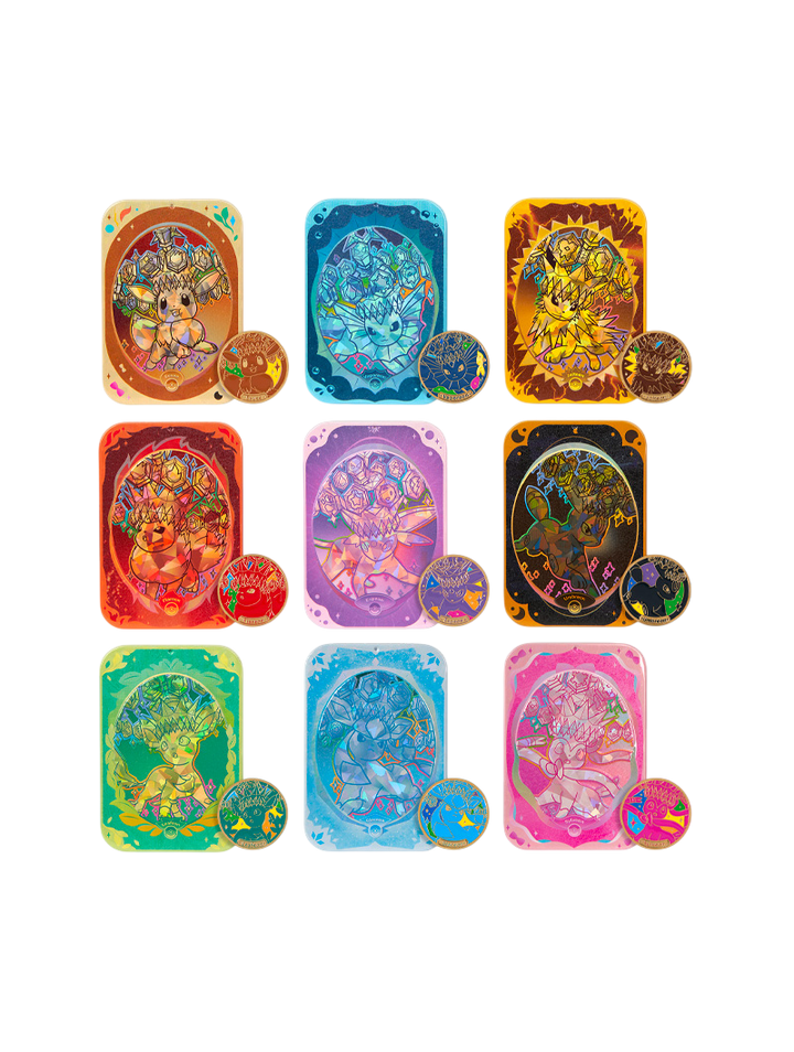 Pokémon TCG Terastal Grand Gathering Collector Accessory Box Eeveeluciones 9 diseños accesorios temáticos chino simplificado junio 2026
