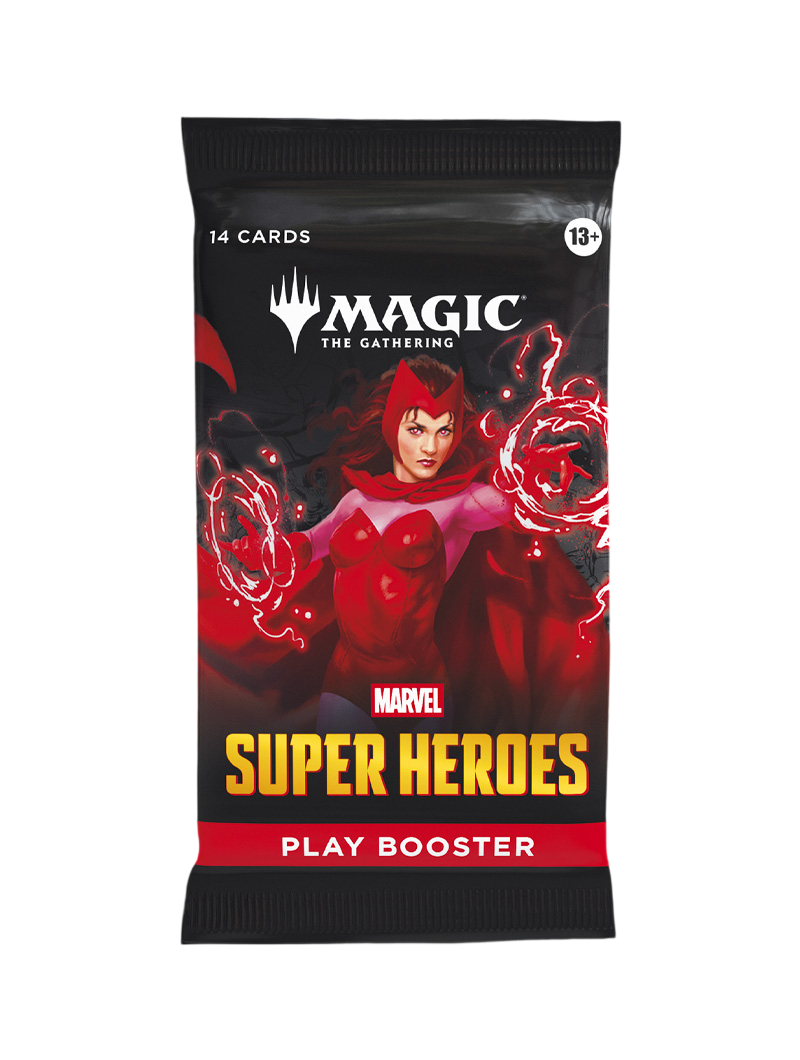 Magic The Gathering Marvel Super Heroes Play Booster Black Panther 14 cartas inglés junio 2026